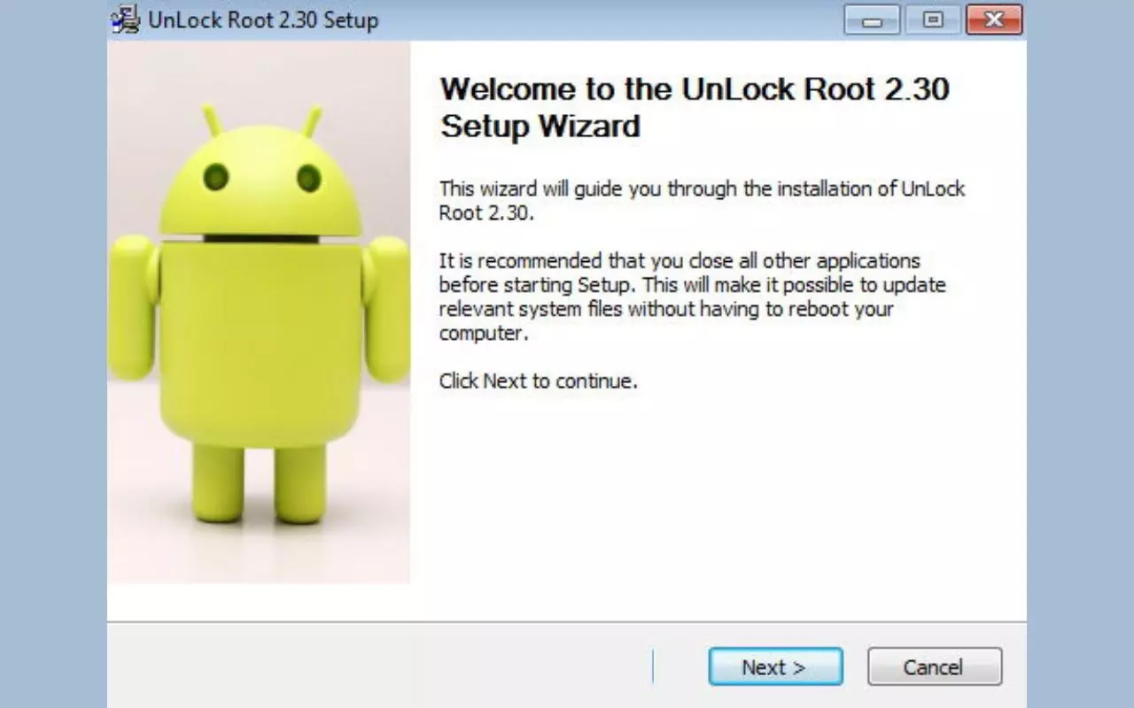 Unlock Root : Un logiciel pour rooter Android 2.1 à ICS 4.0.4 2 Logiciel Unlock Root 2.30 Setup