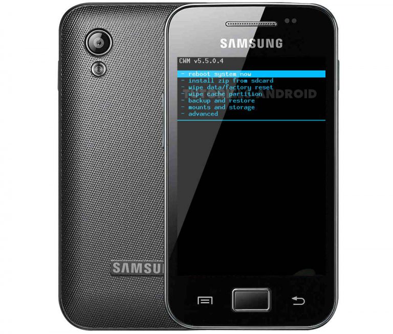 Installer le CWM Recovery 5.0.2.6 sur son GALAXY Ace S5830 5 Image représentant : cwm recovery galaxy ace