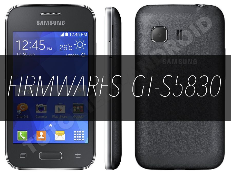 Liste des ROMs officielles pour GALAXY Ace GT-S5830 1 Firmwares GALAXY Ace