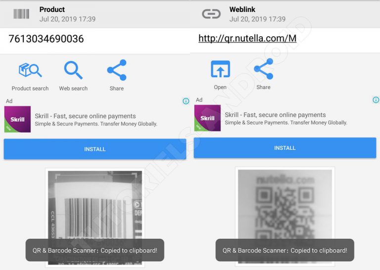 Image représentant : qr code scanner android