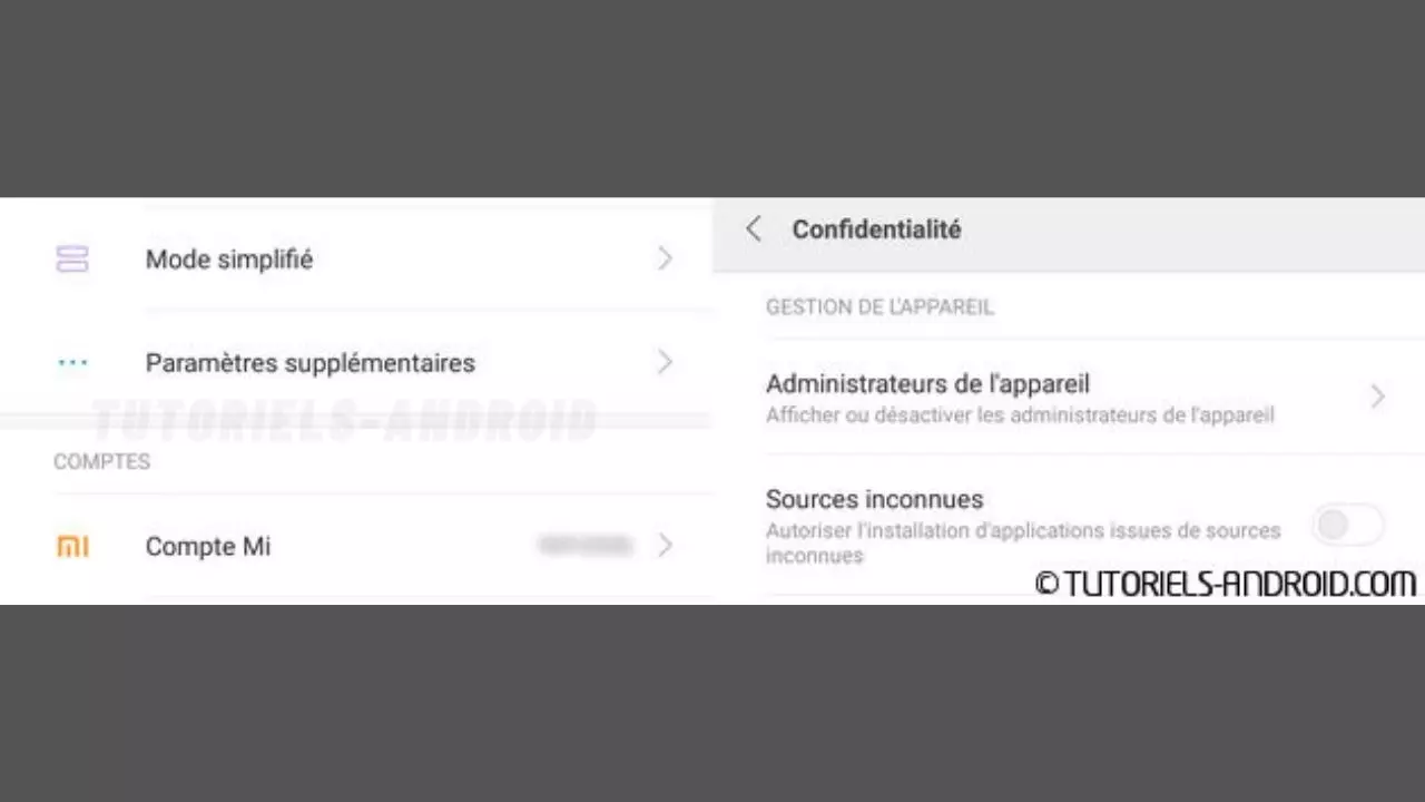 Comment autoriser les sources inconnues sur Android ? 7 Sources inconnues MIUI