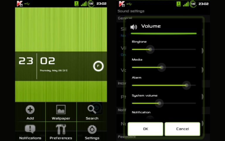 Installer le thème HoneyGreen pour GALAXY Ace