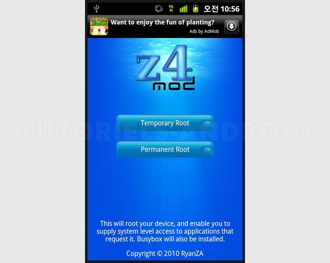 Image représentant : z4root android