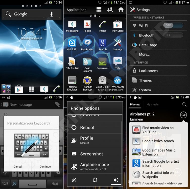 Image représentant : rom custom xperiaics v2 galaxy ace
