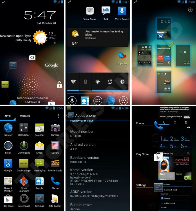 Installer Vanilla RootBOX v2.9 Android 4.1.2 pour GALAXY S2 27 Image représentant : vanilla rootbox galaxy s2