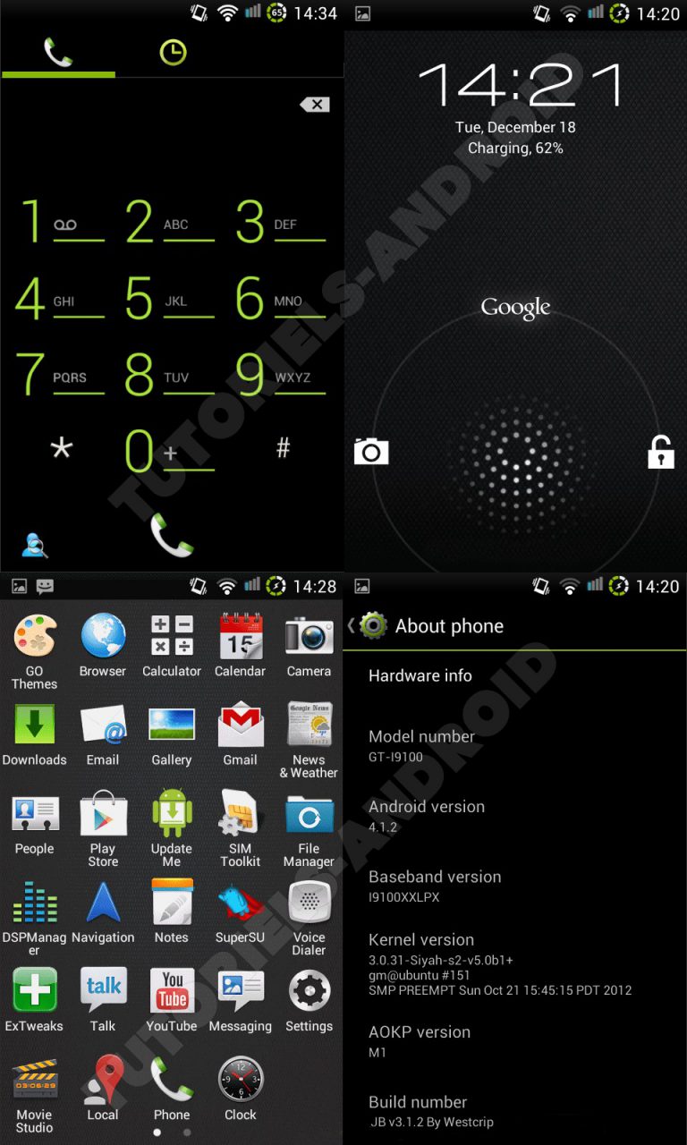 Resurrection Remix v3.1.2 Android 4.1.2 pour GALAXY S2 20 Image représentant : resurrection remix galaxy s2