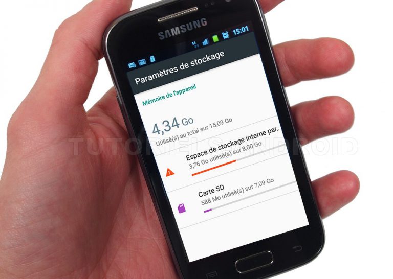Comment libérer la mémoire interne d’un GALAXY Ace ? 20 Image représentant : liberer memoire galaxy ace