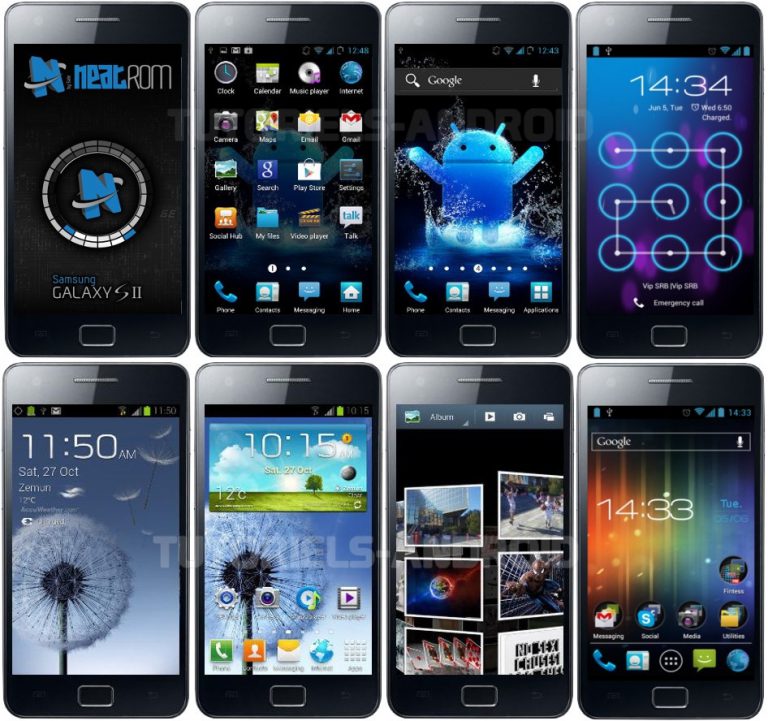 Installer la NeatROM Full, Lite et Lite Themed sur GALAXY S2 5 Image représentant : neat rom galaxy s2 i9100 i9100p 1