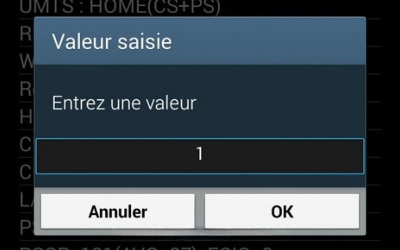 Astuce pour désimlocker son GALAXY S4 GT-I9500 et GT-I9505 4 Key Input - déblocage réseau Galaxy S4