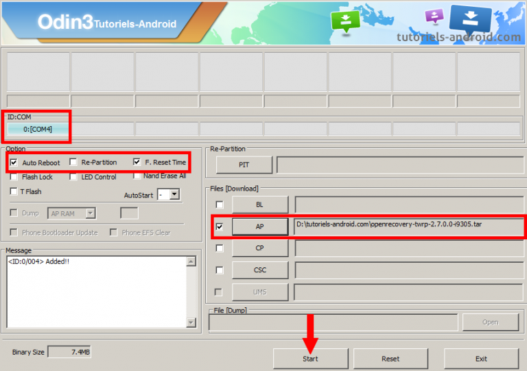 Installer le TWRP recovery sur son GALAXY S3 I9305 LTE 28 Image représentant : twrp galaxy s3 lte