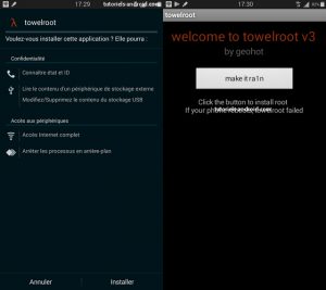 Image représentant : towelroot android root