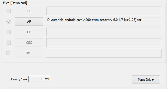 Installer le CWM recovery sur son GALAXY Note 3 N900x 4 Image représentant : install cwm gnote 3