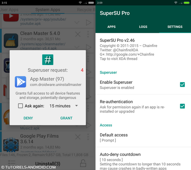 Image représentant : xiaomi mi4i rooted supersu