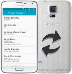 Image représentant : firmware xef galaxy s5