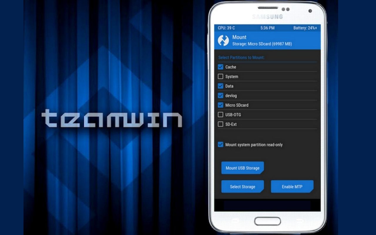 Installer TWRP recovery sur G900F