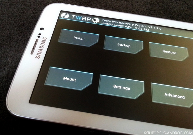 Image représentant : twrp galaxy tab 3