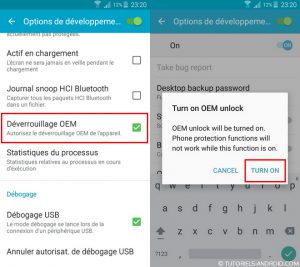 Image représentant : activer oem unlock