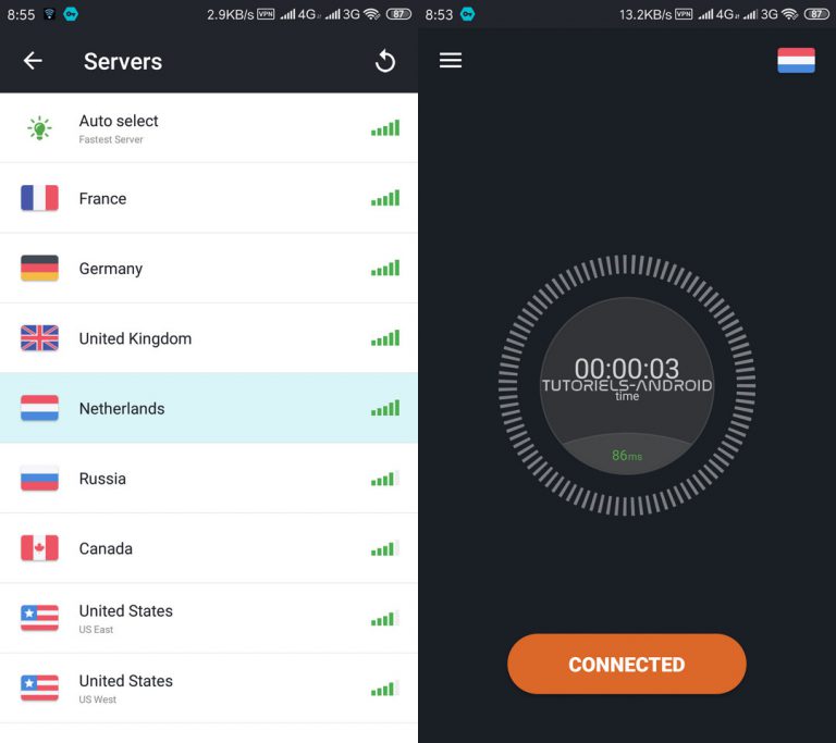 Les 3 meilleures applications VPN pour votre Android 12 Image représentant : secure vpn android