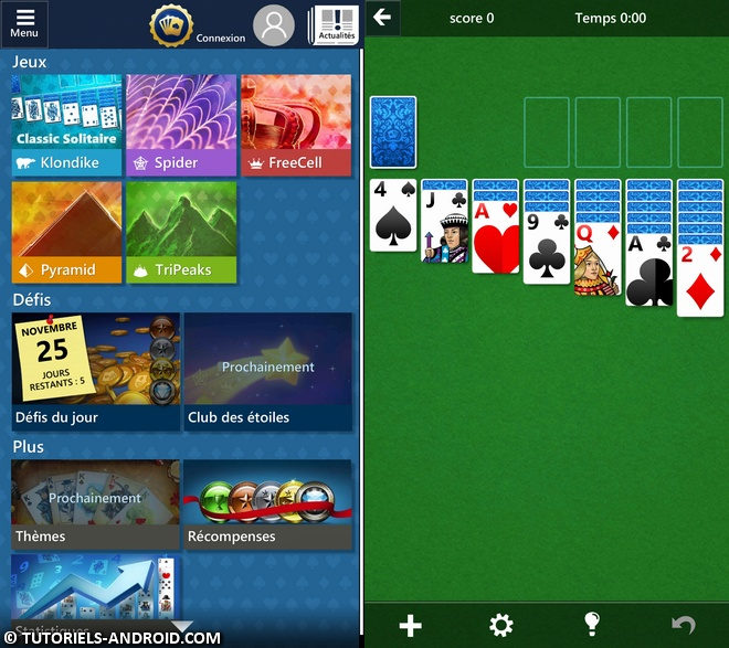 Image représentant : microsoft solitaire android apk tutoriels android