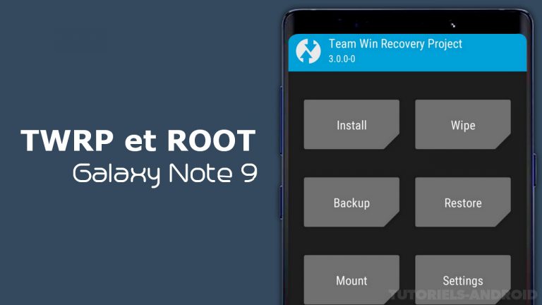 Image représentant : twrp252Broot galaxy note9