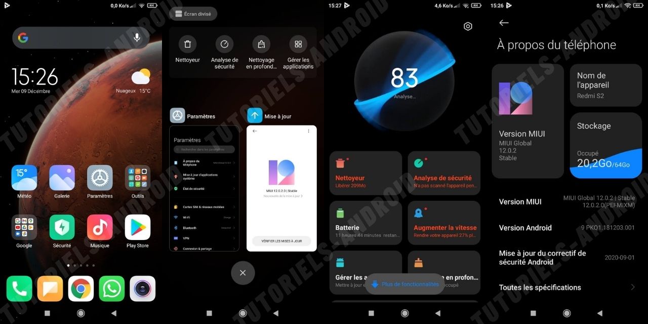 MIUI 12 Android 9 - Redmi S2