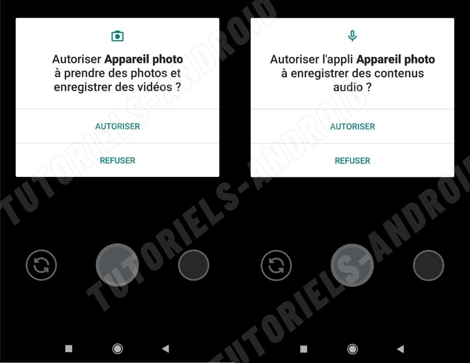 Installation et configuration de GCAM pour Redmi Note 9 et 9 Pro 2 Image représentant : accepter autorisations gcam