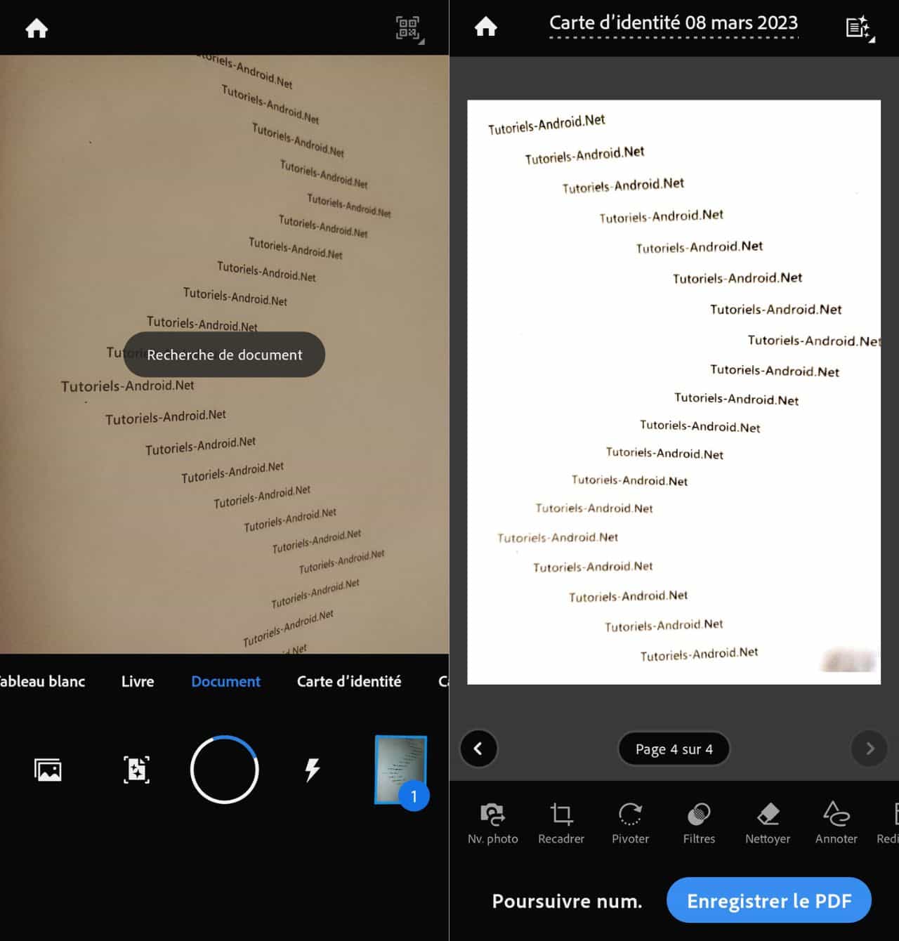 Adobe Scan Android App