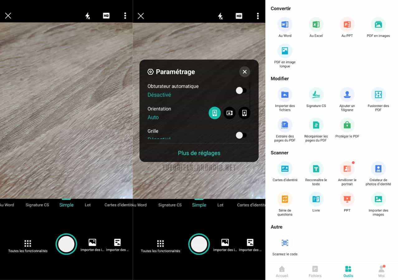 CamScanner pour Android