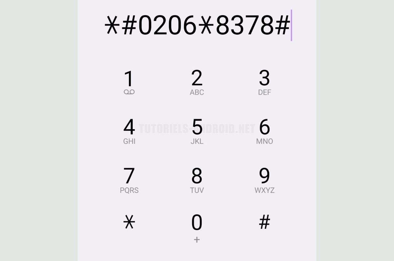 Code audio Samsung : Augmenter le volume du son sur votre mobile (2023) 2 Code audio Samsung : *#0206*8378#