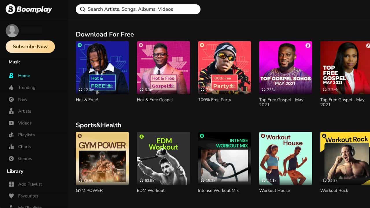 BoomPlay.Com : télécharger musique gratuite en MP3