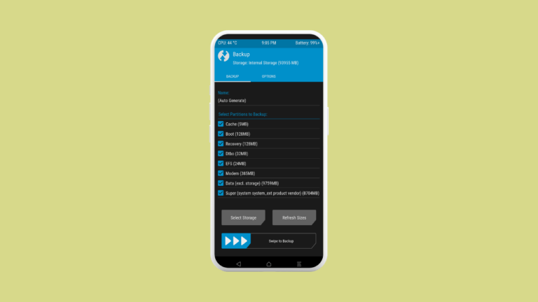 Créer/restaurer une sauvegarde Nandroid avec TWRP 1 Créer et restaurer un Nandroid Backup avec TWRP