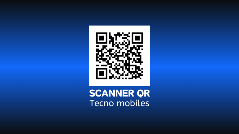 Image représentant : scanner codes qr appareil photo mobile tecno
