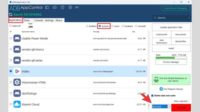 [Outil] ADB AppControl : gérer ses applis et bidouiller son appareil ...