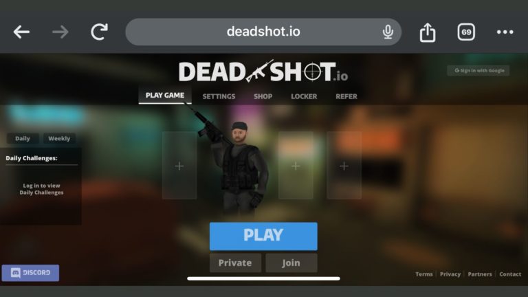 Deadshot io : Android, IOS et PC