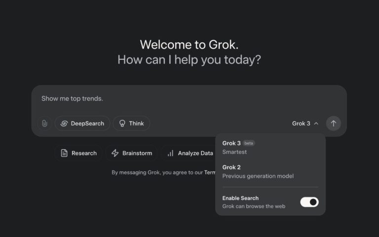 Grok-3 de xAI est disponible