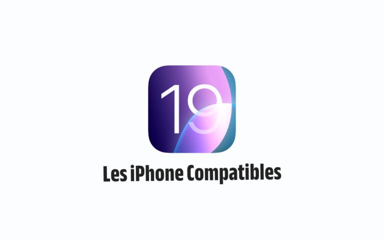 Les iPhones compatibles iOS 19
