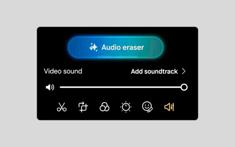 Audio Eraser Samsung One UI 8
