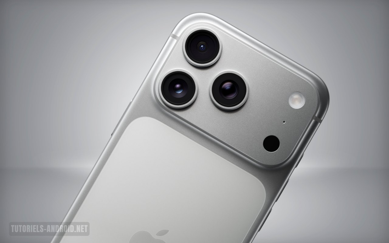iPhone 17 Pro Max et Galaxy S25 Ultra : quelle différence ? 5 iPhone 17 Pro Max avec triple appareil photo arrière haute résolution pour photos et vidéos