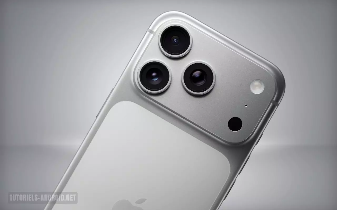 iPhone 17 Pro Max et Galaxy S25 Ultra : quelle différence ? 5 iPhone 17 Pro Max avec triple appareil photo arrière haute résolution pour photos et vidéos