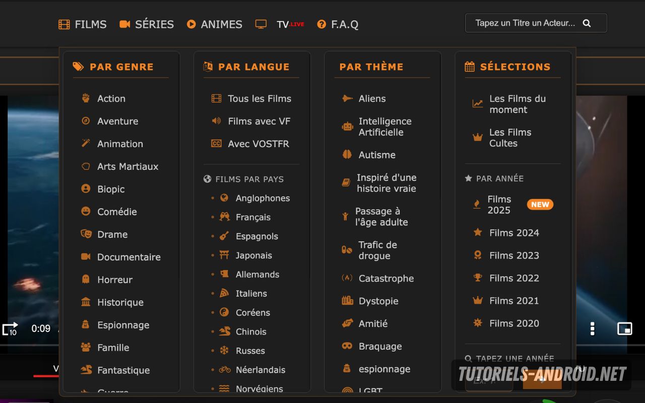 FrenchStream bloqué ? j’ai testé le site et trouvé sa nouvelle adresse 2 Capture d’écran des films proposés par le site de streaming illégal French-Stream
