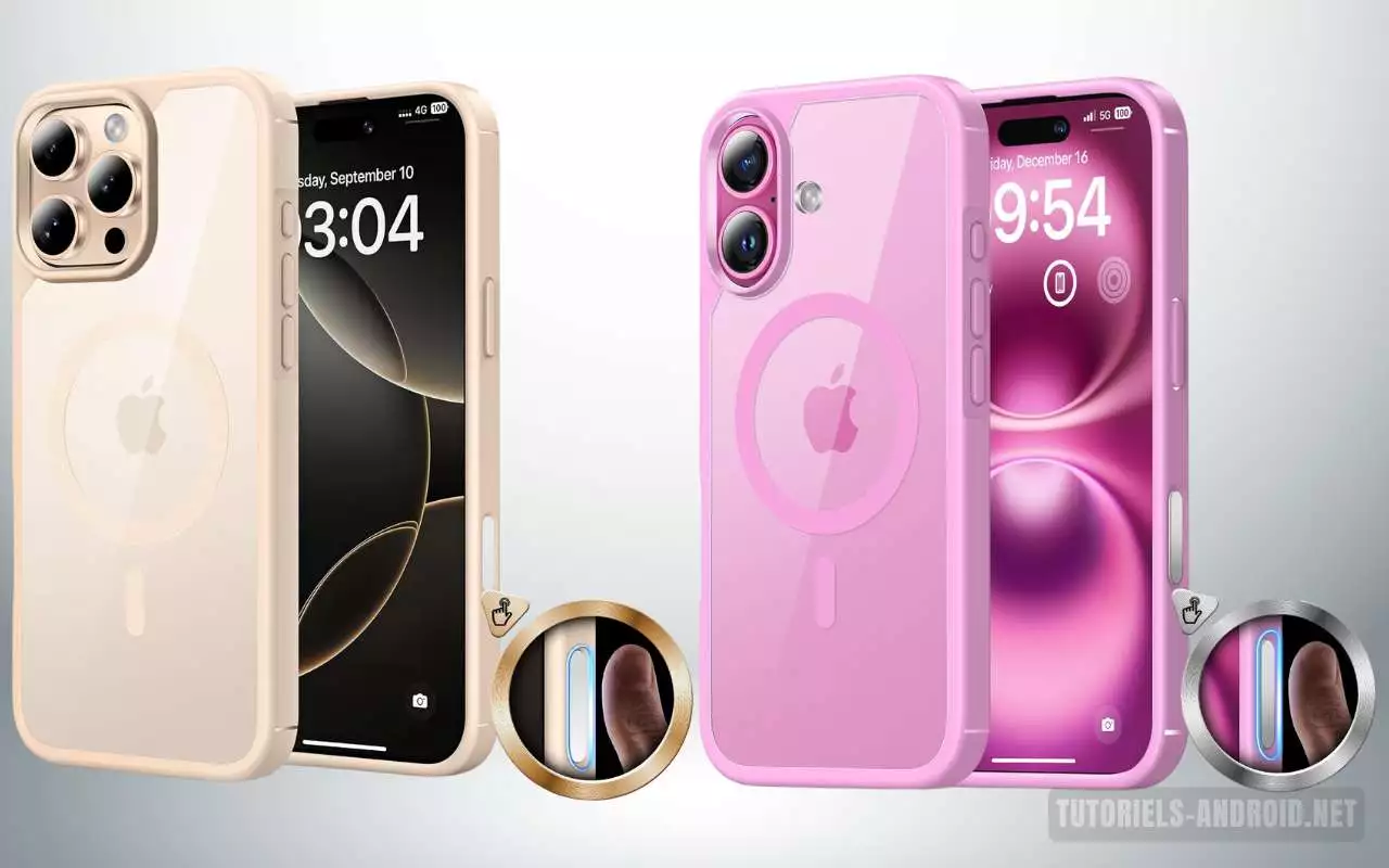 Mon classement des meilleures marques de coques pour iPhone et Samsung 5 Deux coques TAURI utilisées sur des iPhones