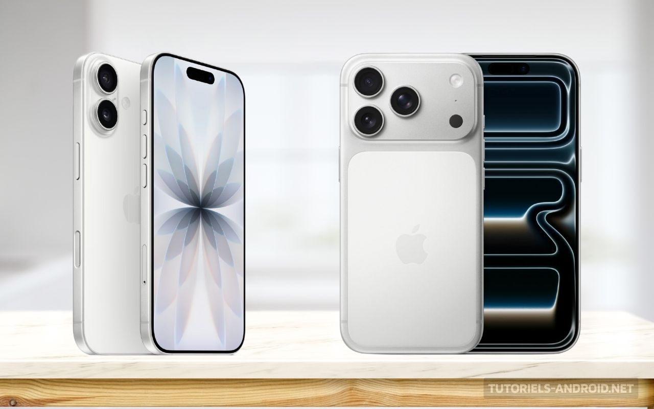 iPhone 17 Pro et Standard enfin dévoilés : la gamme qui change tout cette année 1 iPhone 17 et 17 Pro posés sur une table