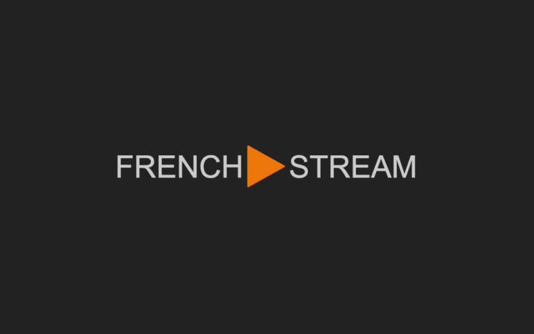 FrenchStream bloqué ? j’ai testé le site et trouvé sa nouvelle adresse 35 Image PNG affichant le logo FrenchStream (French-Stream) sur un fond gris très foncé