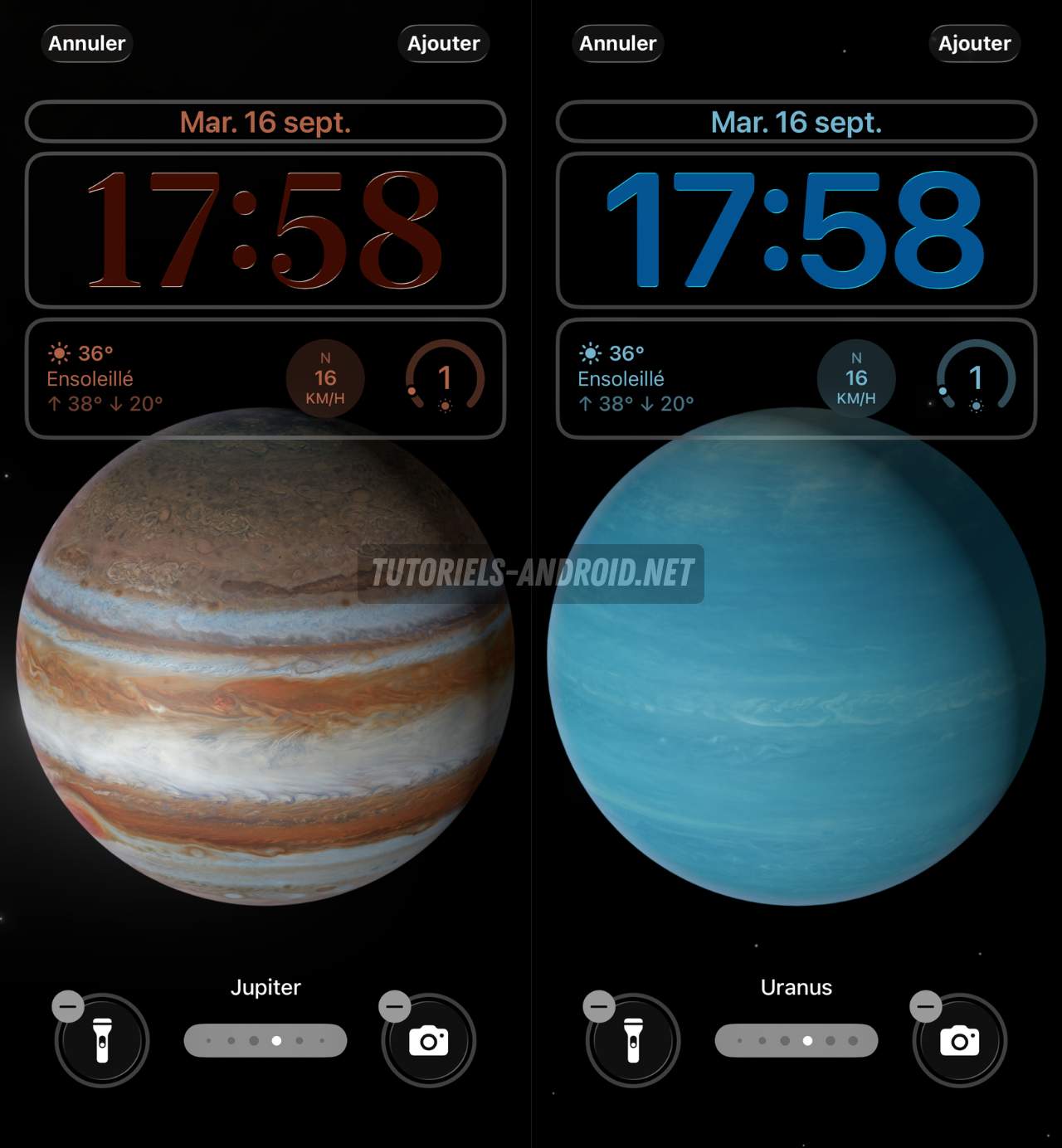 J'ai enfin reçu iOS 26 sur mon iPhone, voici mon test et avis 4 Image montrant des scènes spatiales appliquées sur iPhone sous iOS 26