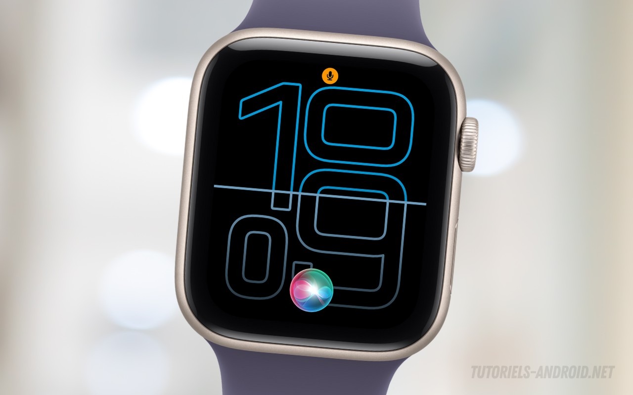 Apple Watch SE 3 : une montre performante à un budget maîtrisé 3 Image de Siri activé sur l'Apple Watch SE 3