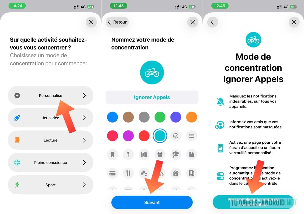 Un numéro vous dérange ? Voici comment l'ignorer sur iOS 26 2 Créer un nouveau mode de concentration sur iOS 26
